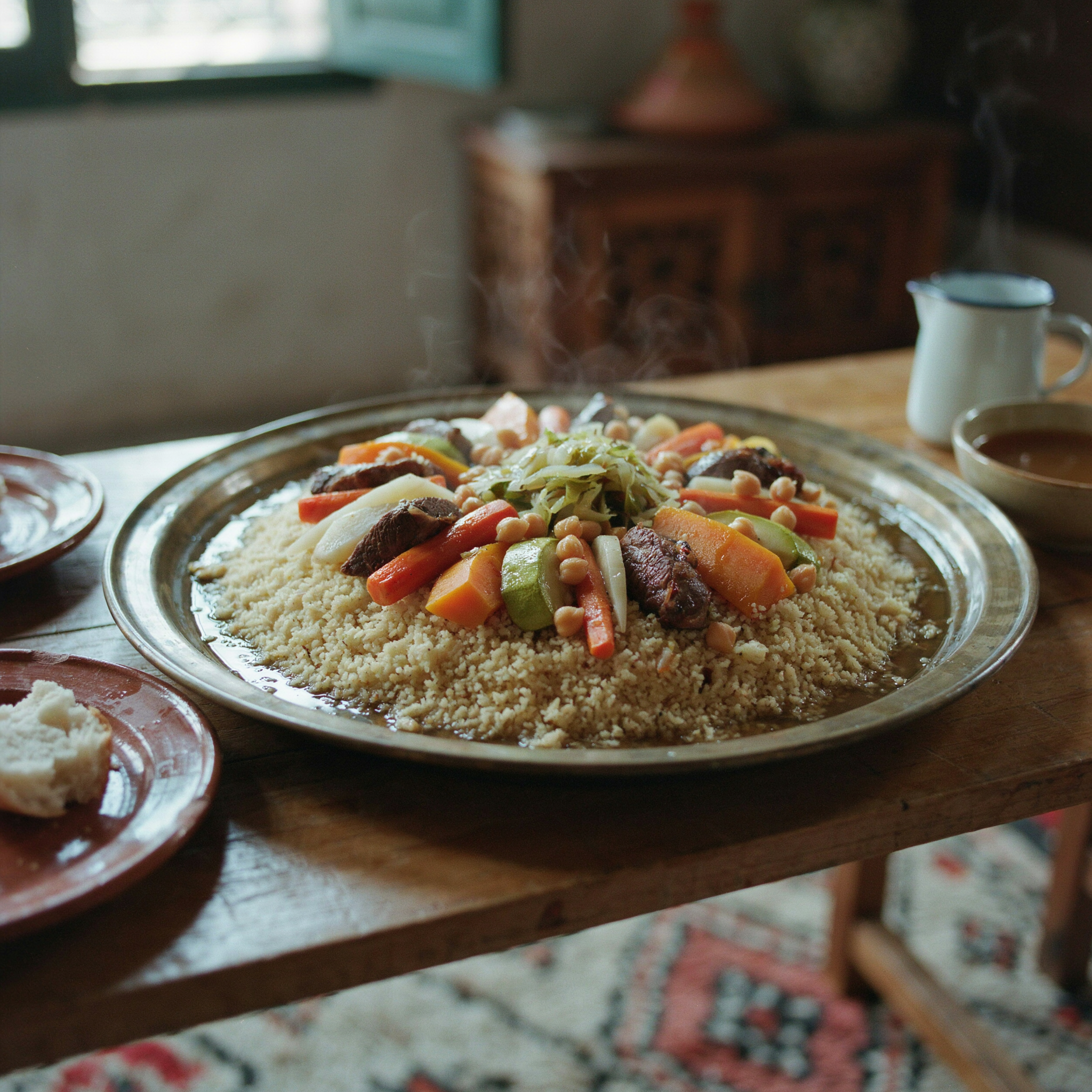 Couscous aux Sept Légumes